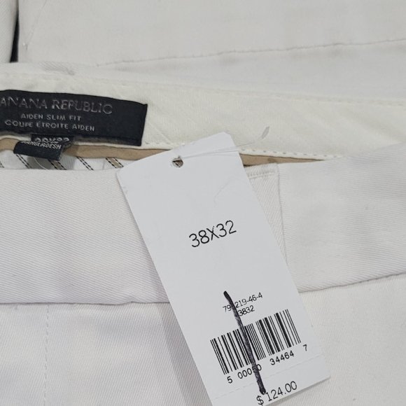 NWT Banana Republic Aiden Slim Fit Chinos - Picture 4 of 10